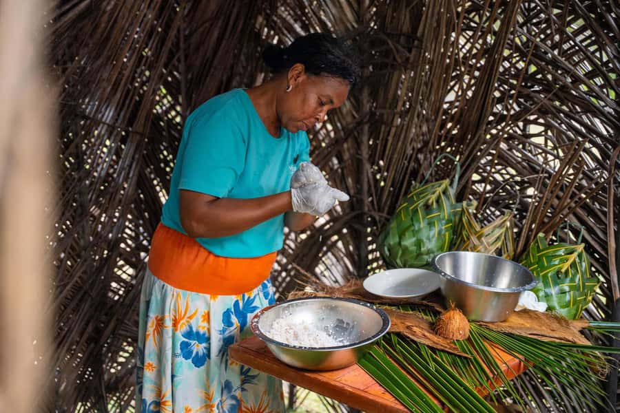 Cap Lazare: Discovery of Seychelles' Traditional Culture - Coconut, chips, and hands-on cooking demos you can actually picture
