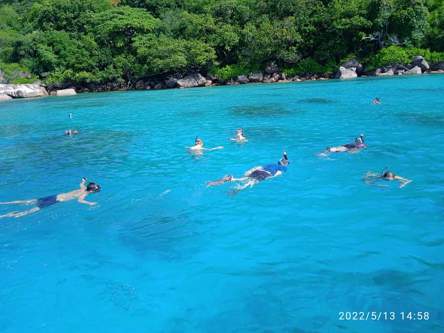 Curieuse Guided Tour, St Pierre, BBQ & 2 Snorkel Stops - Creole BBQ lunch and drinks on Curieuse