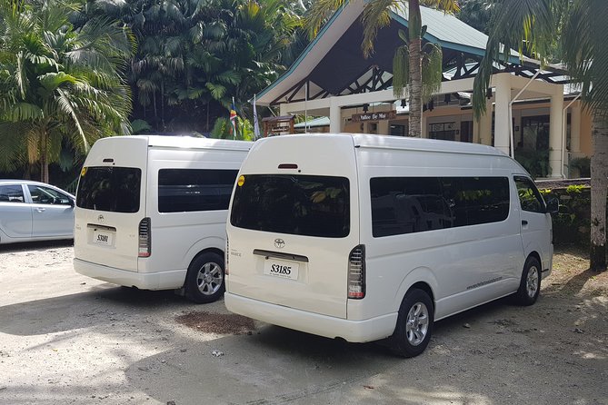 Taxi Services & Transfers on Praslin Island - What you need to have ready: mobile ticket and mask rules