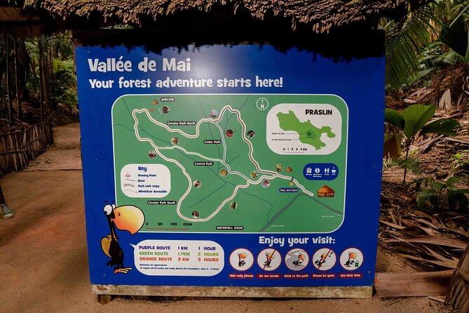 Vallee de Mai Tour (From Praslin) - Making the most of 2.5 hours: what to bring and how to pace yourself